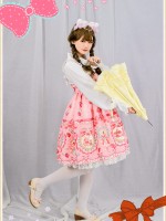 Strawberry Rabbit High-waisted Special Jumperskirt