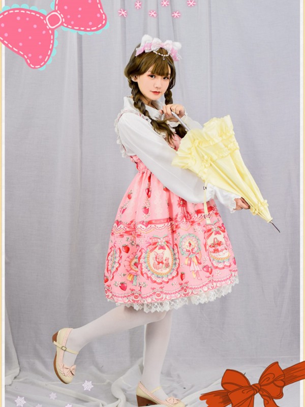 Strawberry Rabbit High-waisted Special Jumperskirt Strawberry Rabbit High-waisted Special Jumperskirt