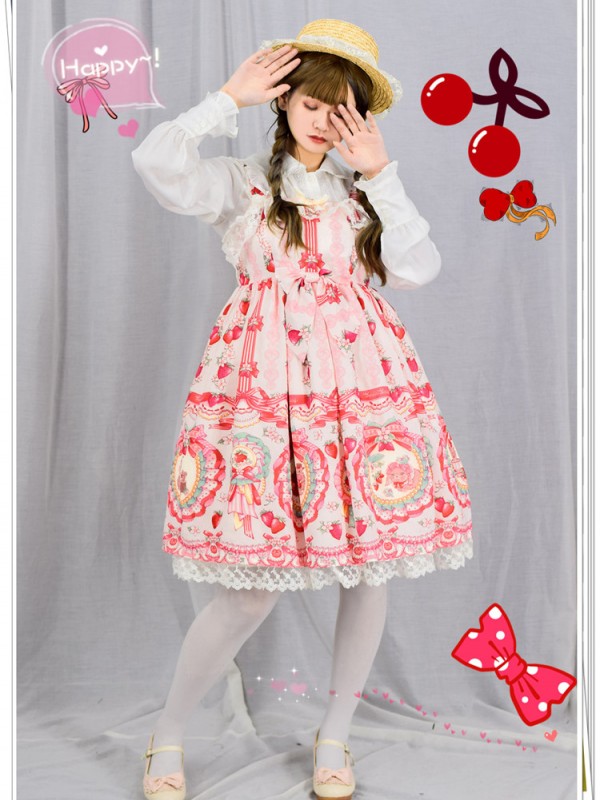 Strawberry Rabbit High-waisted Special Jumperskirt Strawberry Rabbit High-waisted Special Jumperskirt