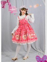 Strawberry Rabbit High-waisted Special Jumperskirt