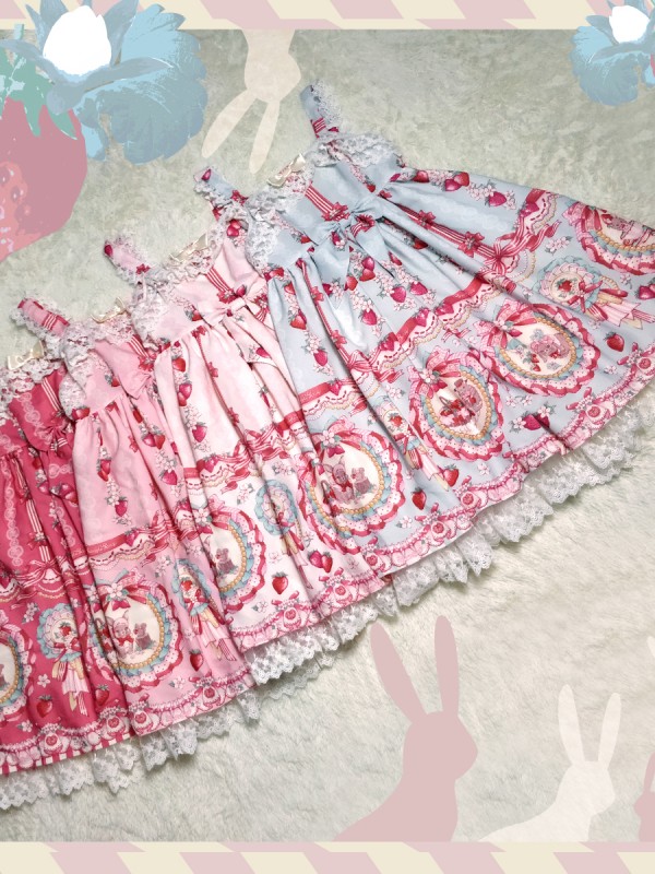 Strawberry Rabbit High-waisted Special Jumperskirt Strawberry Rabbit High-waisted Special Jumperskirt