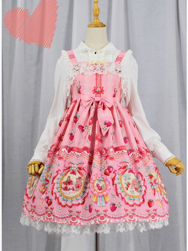 Strawberry Rabbit High-waisted Special Jumperskirt Strawberry Rabbit High-waisted Special Jumperskirt