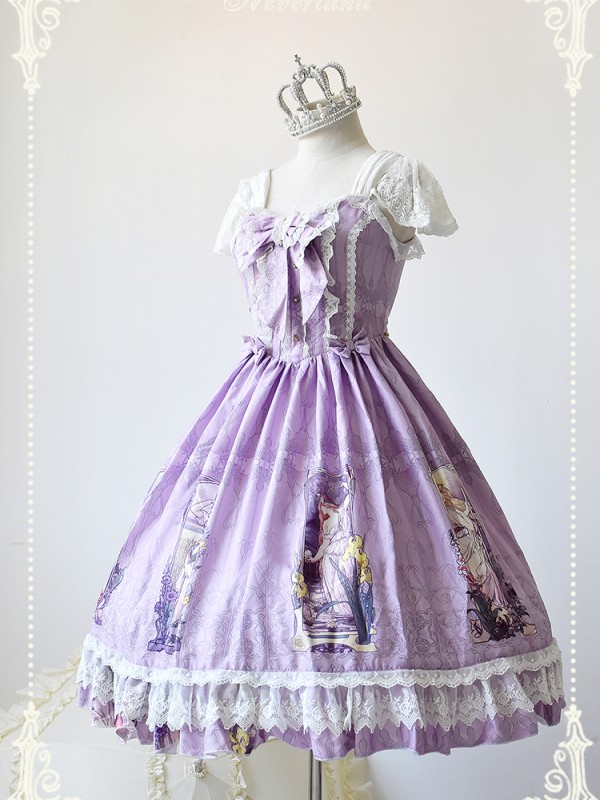 Sweet Classic Lolita Summer Maidens One-piece