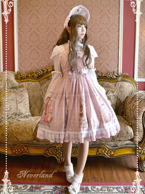 Sweet Classic Lolita Summer Maidens One-piece