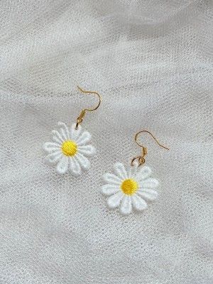 Sunflower Ear Hooks