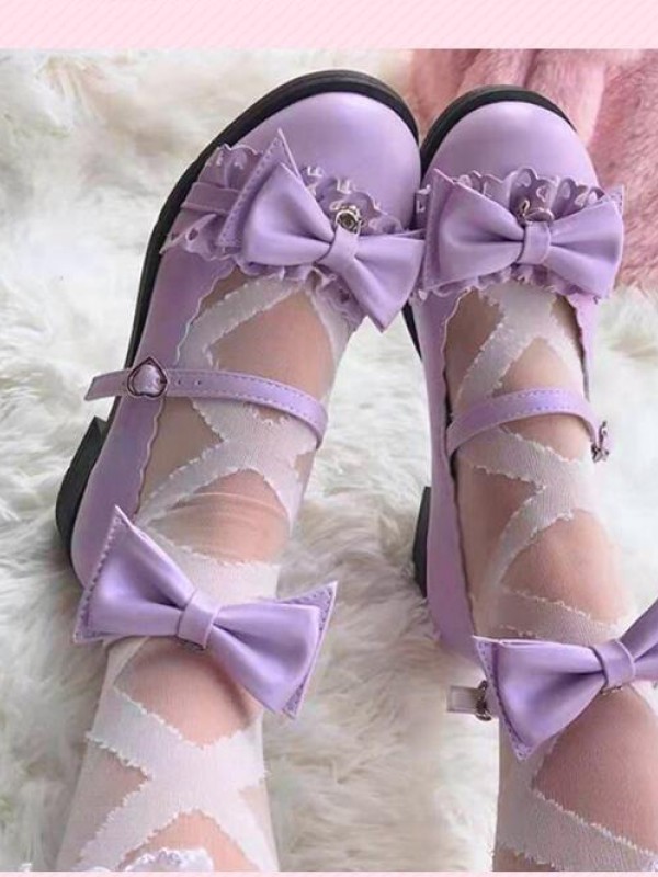 Superpink - Song of Butterfly Lolita Shoes