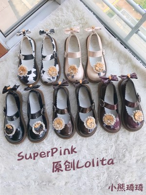 Superpink - Little Bear Kiki Lolita Shoes