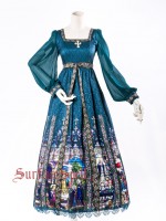 Surface Spell - Rosary High Waist Fishbone Skirt Surface Spell - Rosary High Waist Fishbone Skirt