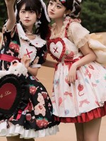 【Sweet Bear Head】~Lolita~Jumperskir & One-PLECE~summer