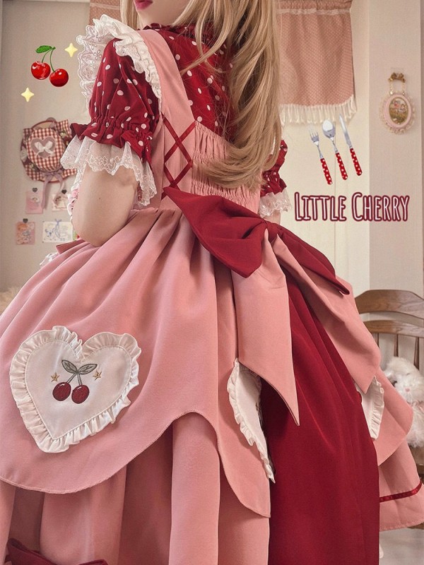 【Sweet Cherry】~Lolita~Jumperskirt  Autumn and winter