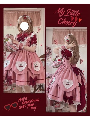 【Sweet Cherry】~Lolita~Jumperskirt  Autumn and winter