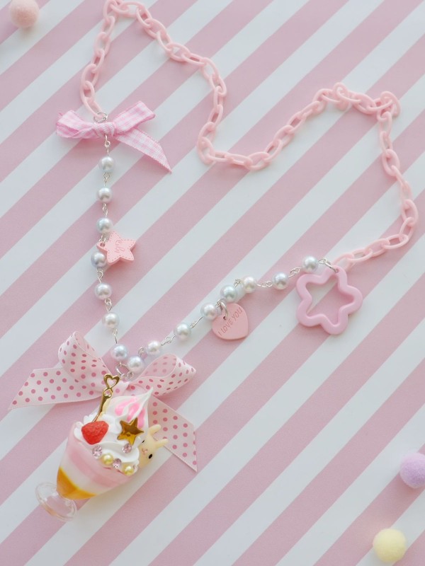 Sweet Ice Cream Necklace