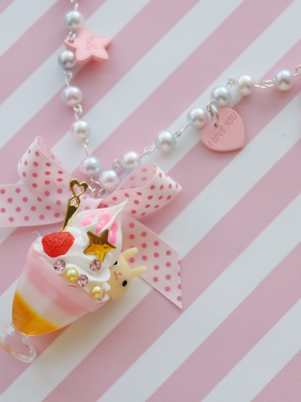 Sweet Ice Cream Necklace Sweet Ice Cream Necklace