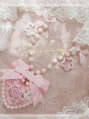 Sweet Lolita Heart-Shaped Necklace