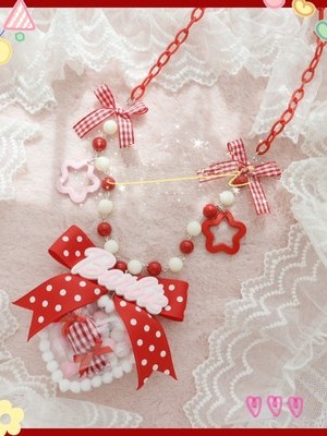 Sweet Lolita Heart-Shaped Necklace