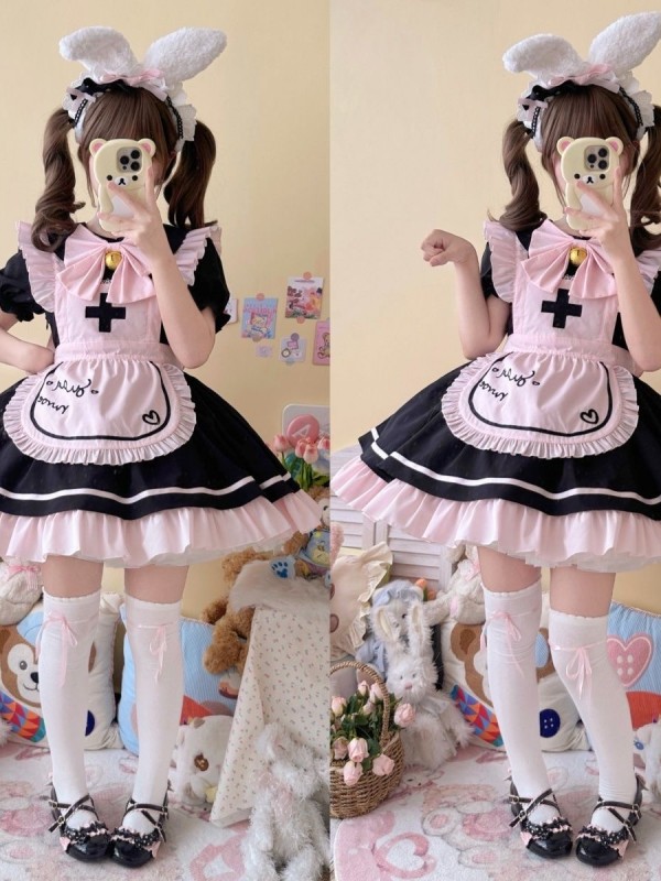 Sweetheart maid cute OP with apron