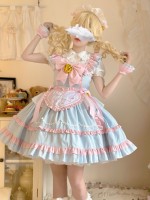 【Sweetheart maid】~Lolita Sweet Maid fashion style jumperskirt