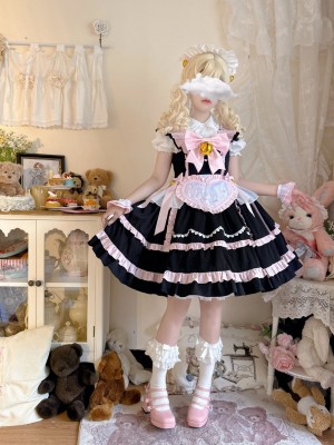 【Sweetheart maid】~Lolita Sweet Maid fashion style jumperskirt