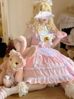 【Sweetheart maid】~Lolita Sweet Maid fashion style jumperskirt