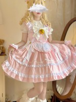 【Sweetheart maid】~Lolita Sweet Maid fashion style jumperskirt