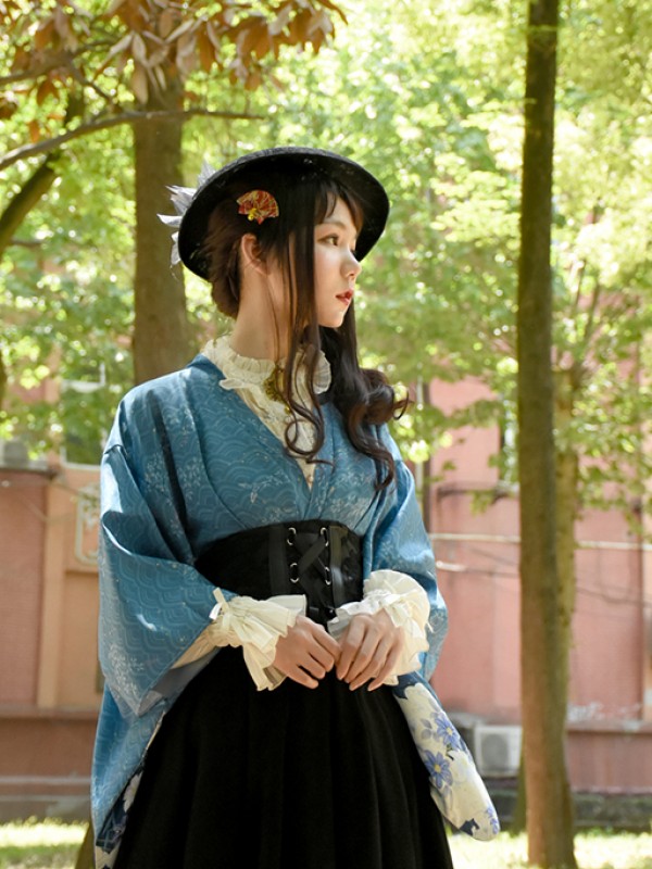 Taisho Romance Japanese Style One-piece Taisho Romance Japanese Style One-piece