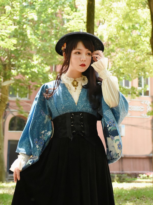Taisho Romance Japanese Style One-piece Taisho Romance Japanese Style One-piece