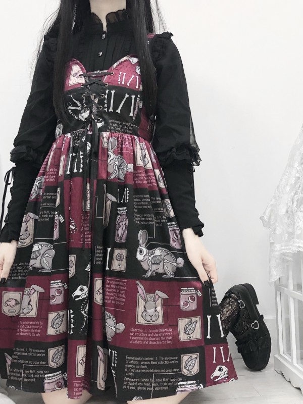 Dissecting Bunny Gothic Jumperskirt Dissecting Bunny Gothic Jumperskirt