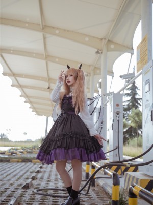 The Furious Yama Collaboration Mammon Gothic Jumperskirt