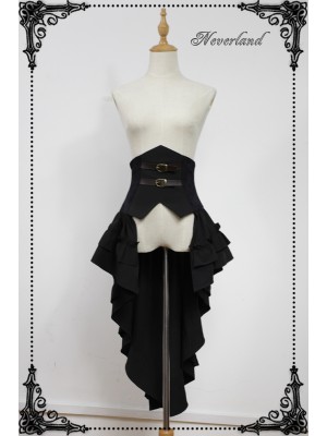 Black Gothic The Night Of Seraph Lolita Overskirt