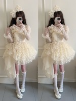 【Thousand layers of lace】~ Lolita cute jumperskirt 【Thousand layers of lace】~ Lolita cute jumperskirt