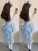 【Thousand layers of lace】~ Lolita cute jumperskirt