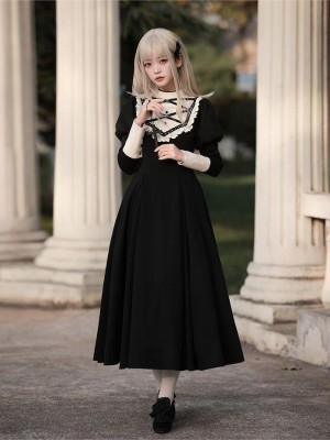 【Twilight Letter】~Lolita Onepiece~Big hemline~Spring models