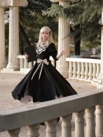 【Twilight Letter】~Lolita Onepiece~Big hemline~Spring models 【Twilight Letter】~Lolita Onepiece~Big hemline~Spring models