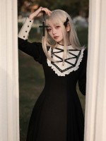【Twilight Letter】~Lolita Onepiece~Big hemline~Spring models 【Twilight Letter】~Lolita Onepiece~Big hemline~Spring models