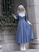 【Twilight Letter】~Lolita Onepiece~Big hemline~Spring models 【Twilight Letter】~Lolita Onepiece~Big hemline~Spring models