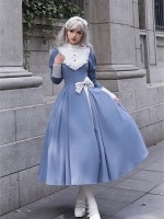 【Twilight Letter】~Lolita Onepiece~Big hemline~Spring models