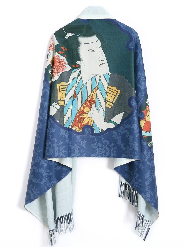 Ukiyoe Scarf Ukiyoe Scarf