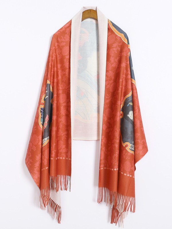 Ukiyoe Scarf Ukiyoe Scarf