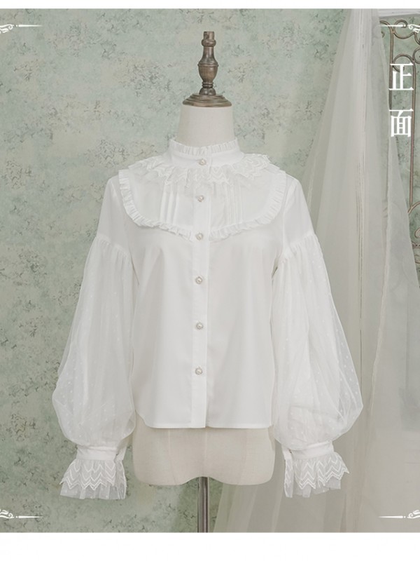 Urtto - Solar Eclipse Puff Sleeve Blouse Urtto - Solar Eclipse Puff Sleeve Blouse
