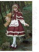 Urtto - Little Red Riding Hood Jumperskirt Urtto - Little Red Riding Hood Jumperskirt