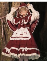 Urtto - Little Red Riding Hood Jumperskirt Urtto - Little Red Riding Hood Jumperskirt