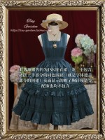 "Nocturne of Remembrance" Vintage and Elegant JSK "Nocturne of Remembrance" Vintage and Elegant JSK
