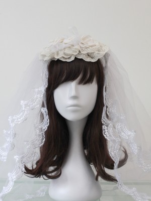 White Flower Veil