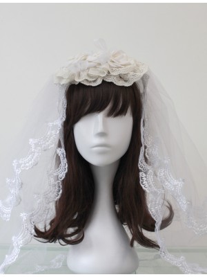 White Flower Veil