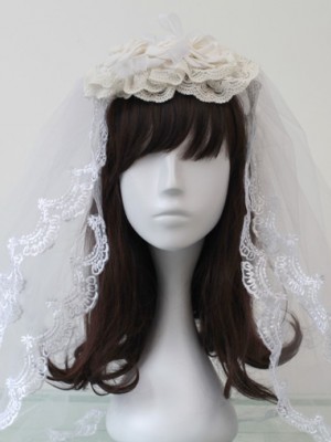 White Flower Veil