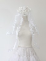 White Flower Veil