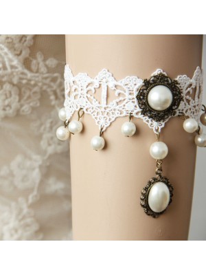 White Pearl Race Armband