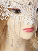 White Race Crystal Mask White Race Crystal Mask