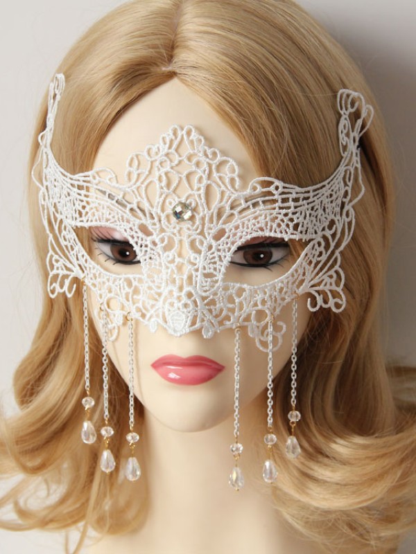 White Race Crystal Mask White Race Crystal Mask