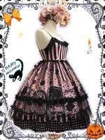 Witch Kitty Gothic Halloween Jumperskirt Witch Kitty Gothic Halloween Jumperskirt
